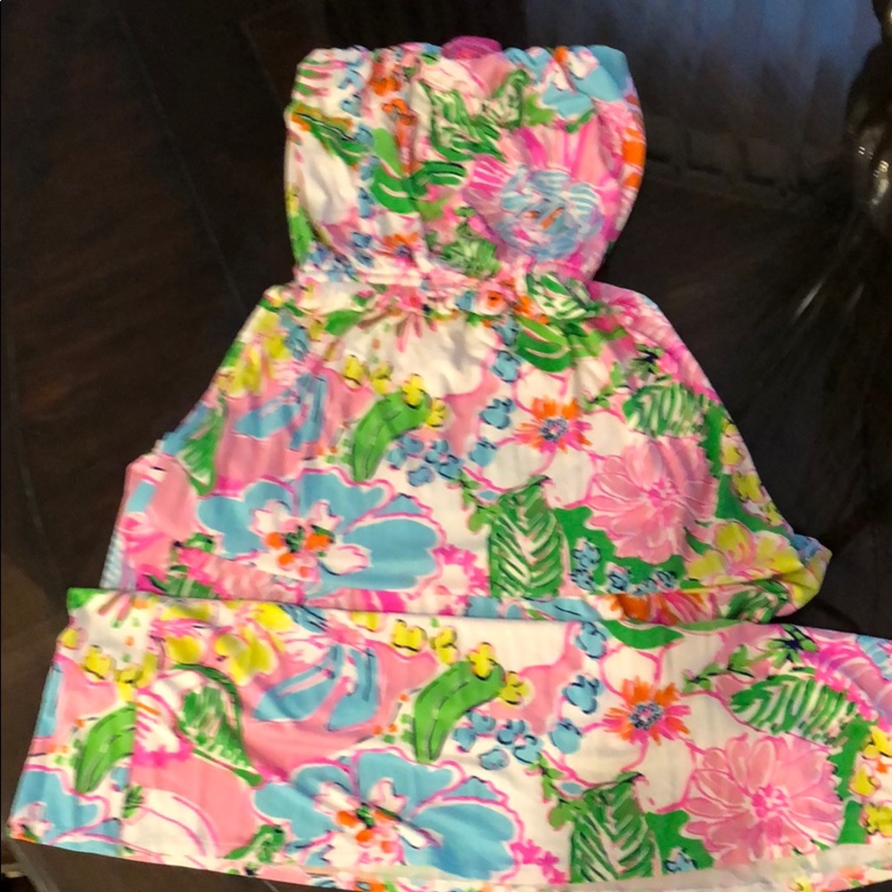 Lilly Pulitzer for Target Strapless Long Dress